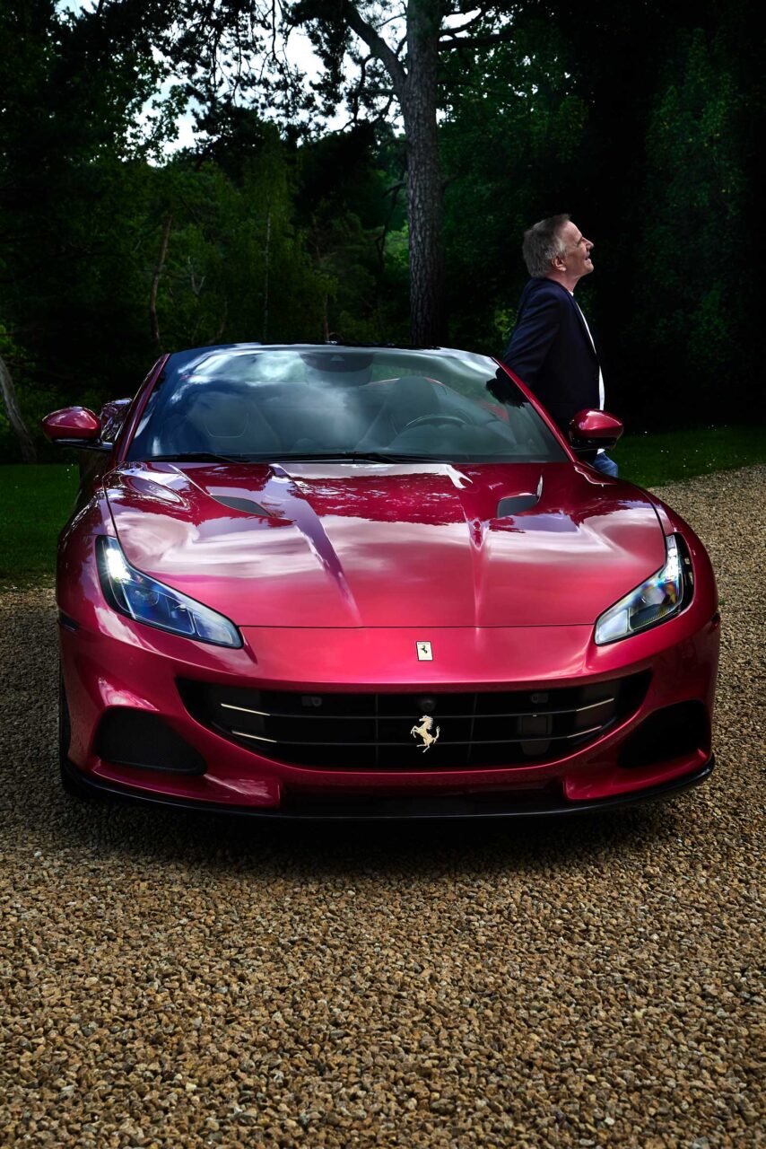 Christopher Lambert for Ferrari official magazine portrayed by Gianluigi Di Napoli